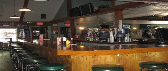 The Coach Sports Bar Webster New York bar tabs stools